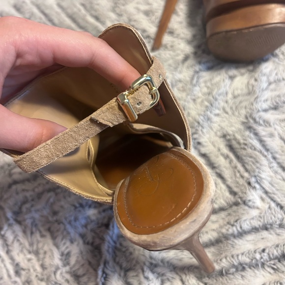 JESSICA SIMPSON wooden pump heal 7.5 - Picture 5 of 8